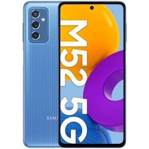 Samsung Galaxy M52 M526 5G (128GB/Blue) uden abonnement